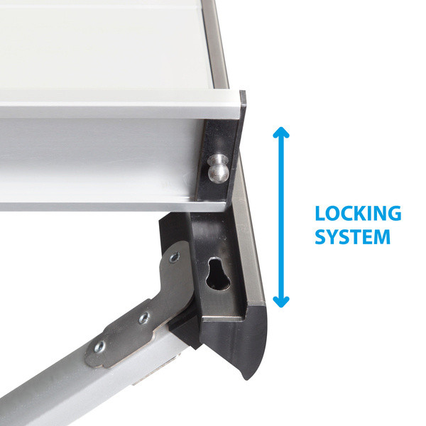 Stůl kempingový TITANIUM AXIA 6, 147x76x72cm (centimetry)