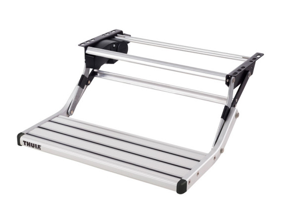 Elektrický výsuvný schůdek Single Step V15 12V 550, hliník