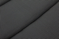 Taburet skládací ARAVEL 3D, černá, hliníkový rám