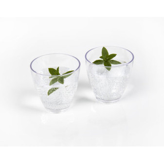 Sklenice na džus a vodu 300ml, 2 kusy, materiál: SAN