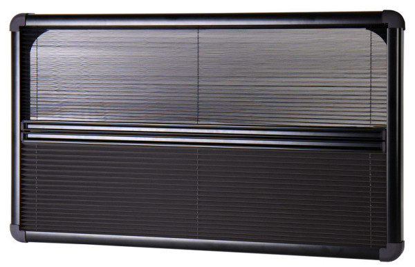 Hliníkový vnitřní rám černý, se zatemněním + ochrana proti hmyzu pro RW STYLE 700x400
