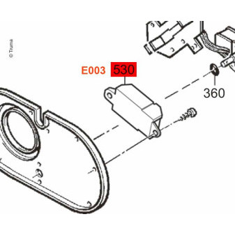 Zapalovač 12 V pro topení Truma E 2400 / E 4000