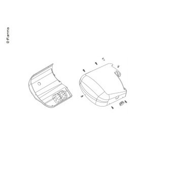 Kryt sady motoru pro markýzu Fiamma F65L Motor Kit (Titanium)