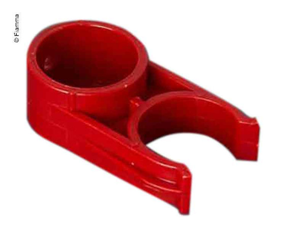 Plastová objímka Fiamma Carry Bike červená 30 mm
