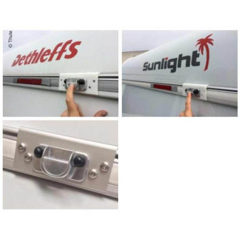 Adaptér Dethleffs Carado Sunlight pro nosič kol G2 (sada = 5 kusů)