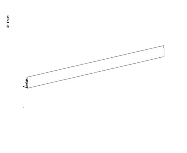 Vodicí lišta Omnistor 4900 400cm (centimetry) bílá