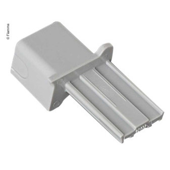 Sada adaptéru pro Clip System S/Fast Clip vlevo na vodicí lištu