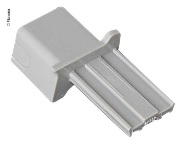 Sada adaptéru pro Clip System S/Fast Clip vlevo na vodicí lištu