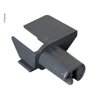 Sada adaptéru pro Clip System vlevo na krabici pouzdra