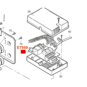Řídicí elektronika Ultraheat pro topení Truma S