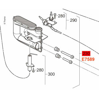 Sada hořáku Truma Brennerset pro Trumatic S 3002 / S 3004 (30 mbar)