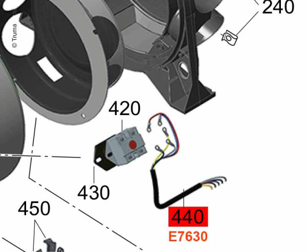 Kabel pro teplotu vody