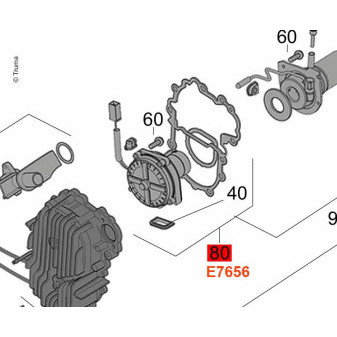 Spalovací vzduchový motor 12V