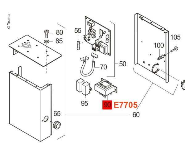 Transformátor pro motor ventilátoru