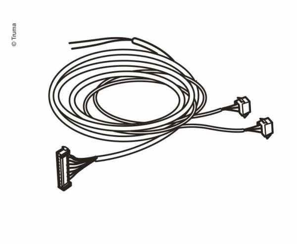 Kabel k ovládacímu panelu dálkového zobrazení Truma DuoC (délka 6 m)