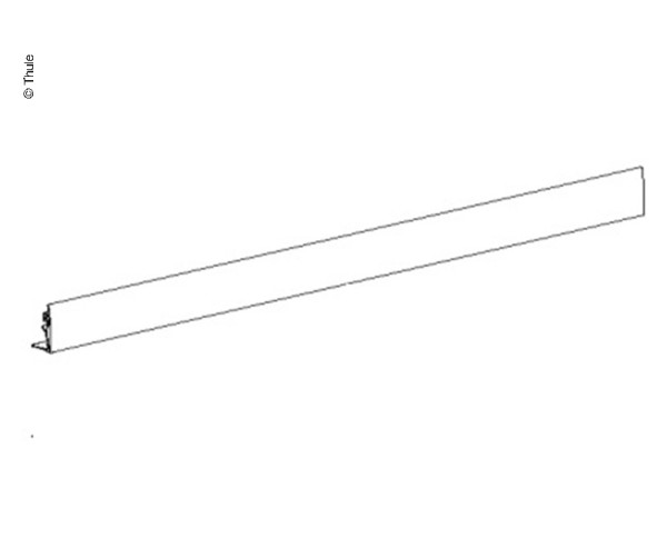 Vodicí lišta Omnistor 4900 350cm (centimetry) bílá