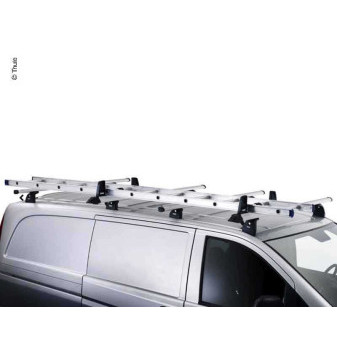 Držák žebříků Thule Ladder Tilt 311 sklopný (nosnost 50 kg, boční výsuv s nakápěním, včetně žebříkového adaptéru)