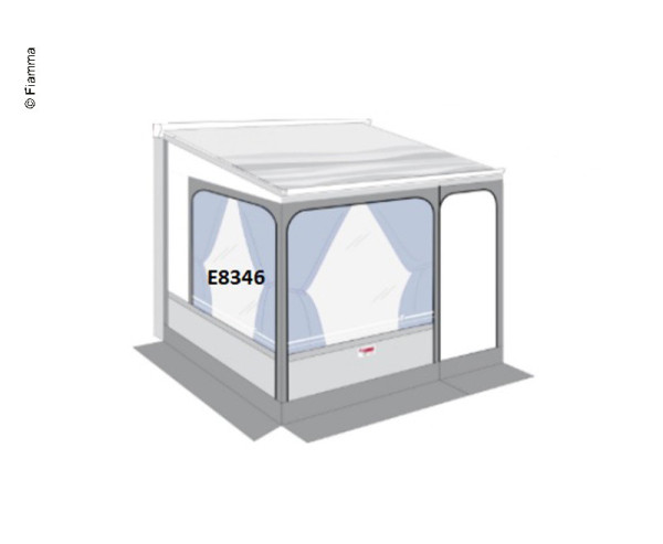 Levá boční stěna Fiamma pro předstan Privacy Room (velikost Medium)