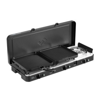 Vařič plynový tříhořákový 3-Cook Turbo FFD Deluxe (30 mbar, 3,7 kW)