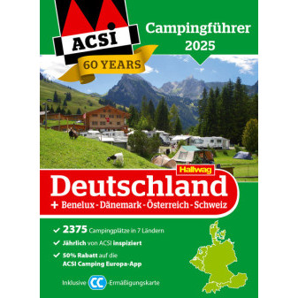 ACSI Camping Guide Německo 2025