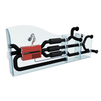 Topení nezávislé naftové Wallas Spartan AIR, 4,5 kW, 12V DC, s digitálním panelem