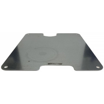 Držák baterie pod sedadlo pro Ford Transit (pro lithiové baterie Saftkiste 200 a 300, ocelový, 380 × 448 × 2 mm)