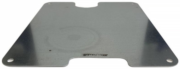 Držák baterie pod sedadlo pro Ford Transit (pro lithiové baterie Saftkiste 200 a 300, ocelový, 380 × 448 × 2 mm)
