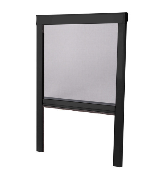 Moskytiéra do okna koupelny Adria Twin Supreme / Plus (430 × 645 mm, černá)
