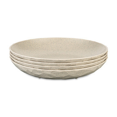 Koziol hluboký talíř CLUB 22cm (centimetry), pouštní písek, sada 4 ks