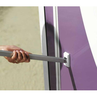 Markýza Prostor 600*2,6m Šedé vlny