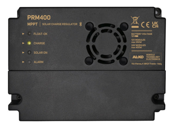 Regulátor solární MPPT PRM 400 (12 V, 400 W, Bluetooth)