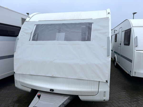 Plachta ochranná přední s oknem na karavan 225 × 140 cm (okno 50 cm, PVC/PES)