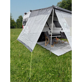 Opalovací krém SAONA SIDE, síťovina (síťovina+PVC), šedá