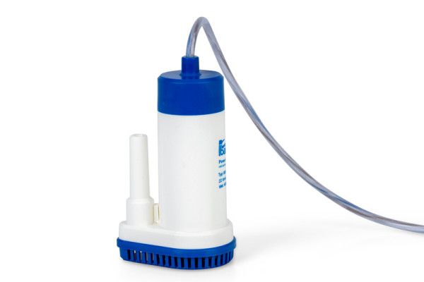 Pohonné čerpadlo 22l, 1,4Bar 12V, bílo-modré, bez zpětného ventilu