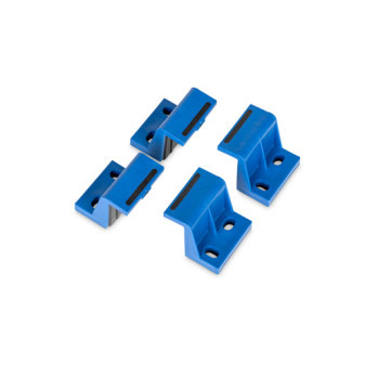 Sada 4 montážních držáků modrých pro nádrž na vodu 61023-61027 50x31,5x49mm