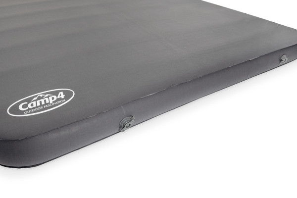 Karimatka samonafukovací dvoulůžková Double (rozměry 200 × 135 × 10 cm, pěnové jádro s TPU, šedá)