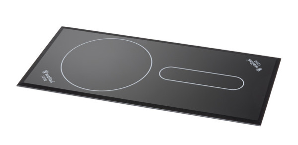 Sklokeramická dieselová varná deska Wallas 1200D (dvouplotýnková, 12V, 2,2 kW)