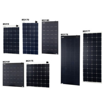Solární kompletní sada 155W celočerná bez ovladače