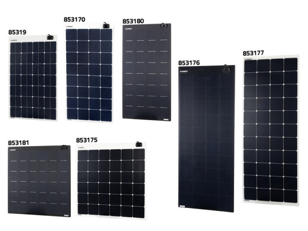 Solární kompletní sada 155W celočerná bez ovladače
