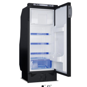 Chladnička vestavná kompresorová Vitrifrigo SLIM90iCHR 12/24V (90 l, černá)