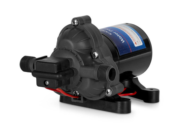 Čerpadlo membránové tlakové 12 V, výkon 8 l/min, 3 komory, tlak 1,4 bar