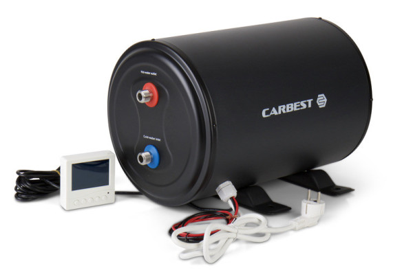Boiler teplovodní CozyWater 10L (12 V / 230 V, černý matný)