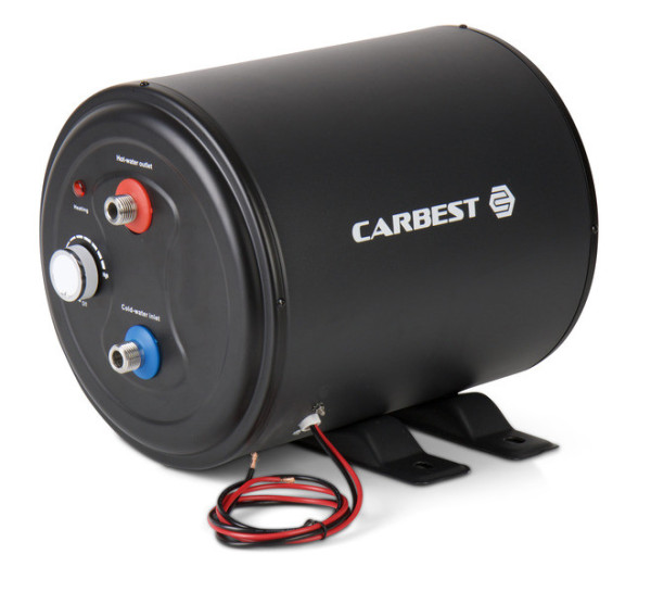 Teplovodní bojler CozyWater (8 l, 12 V, 200 W, černý)