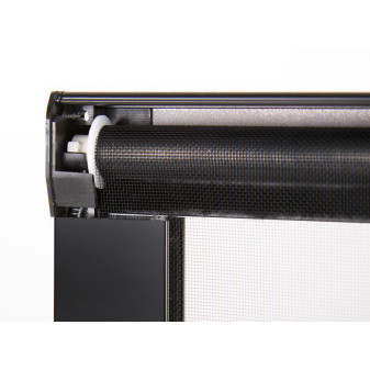 Zatemnění a ochrana proti hmyzu UniFrame 900x450, hliníkový rám, černá