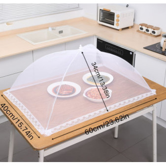 Kryt síťový na jídlo na stůl 60cm x 40cm