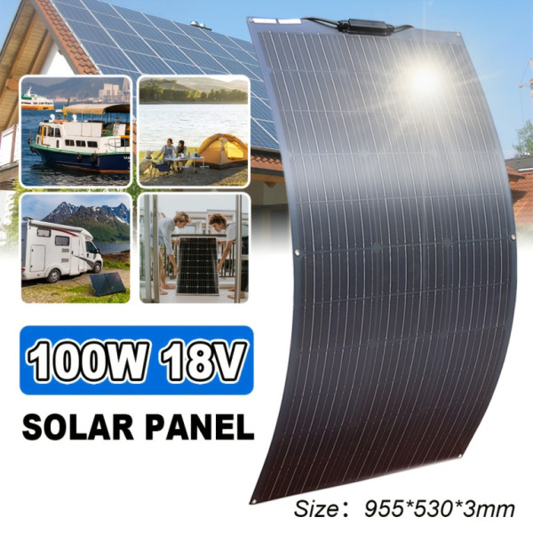 Panel monokrystalický, skádací, 100W