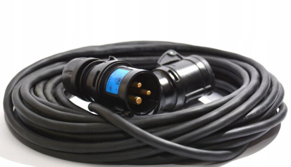Kabel prodlužovací kamper CEE 16A 20m H07RN-F 3g 1.5mm2