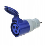 Adaptér (přímá redukce) E,SCHUKO/CCE 373518 IP44
