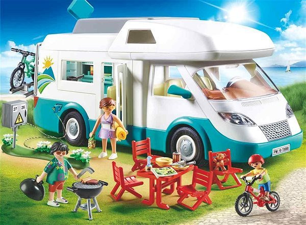 Stavebnice rodinný karavan playmobil velký