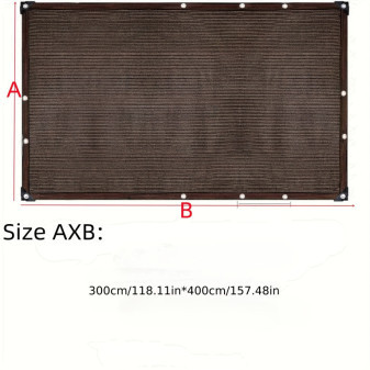 Clona sluneční, venkovní 300x400cm